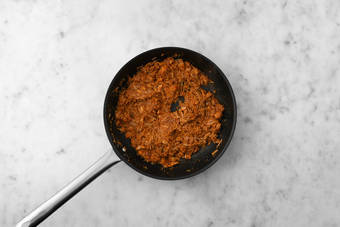 Cook the pork & haloumi