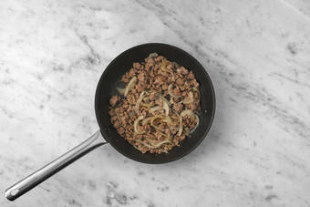 Cook the veggie mince