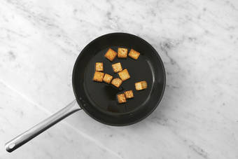 Cook the tofu