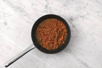 Cook the beef filling