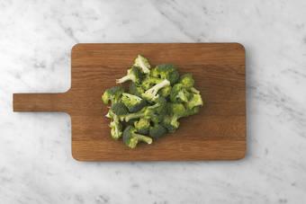 Förbered broccoli