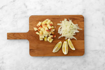 Förbered frukt och grönt