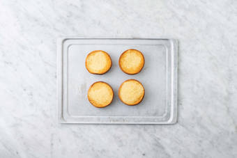 Toast garlic butter buns