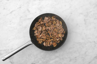 Fry the Bacon and Sausage Meat