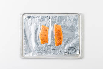 Broil salmon