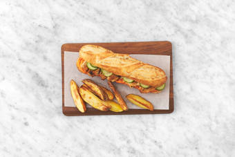 Monta los bocadillos y disfruta