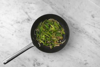 Cuocere verdure e mazzancolle