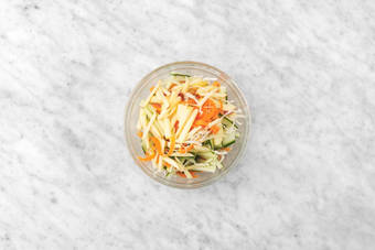 Förbered grönsaker