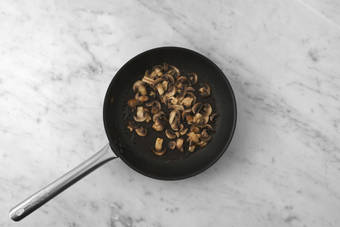 Get prepped & cook the mushrooms
