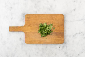Prep the coriander