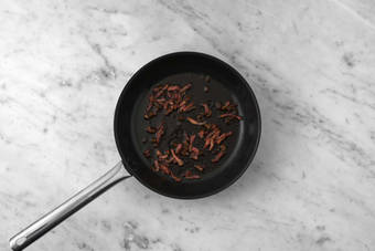 Lardons à la poêle