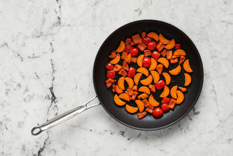 Prep and cook veggies