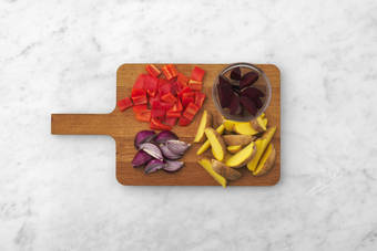 Förbered grönsaker