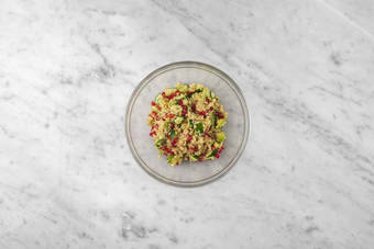 Gör granatäpplebulgur