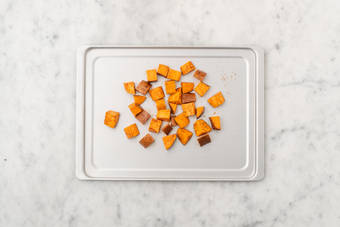 Roast the Sweet Potatoes