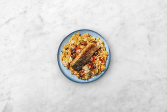 Lachs braten & anrichten