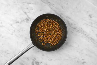 Kichererbsen anbraten