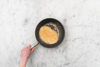 Schneeflöckchen toasten