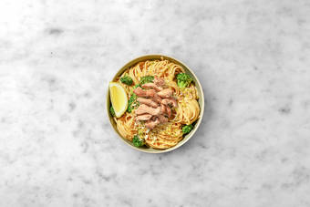 Hähnchen braten & Anrichten