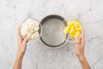 Sellerie & Kartoffeln kochen