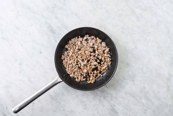 Prep and cook plant-based protein shreds