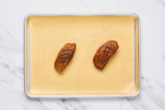 Prep and sear duck