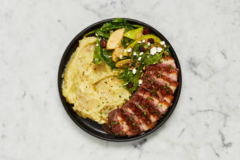 Make salad and serve