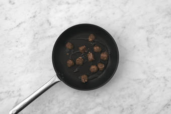 Cook the meatballs