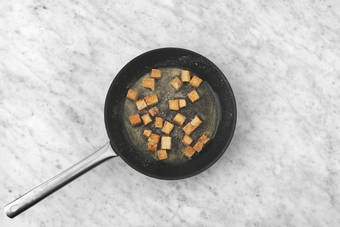 Cook the tofu