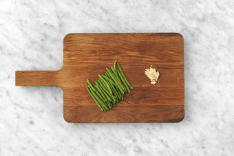 Préparer les haricots verts