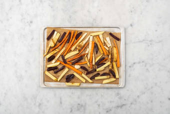 Bag rodfrugtefritter