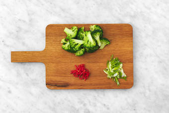 Forbered grønnsaker