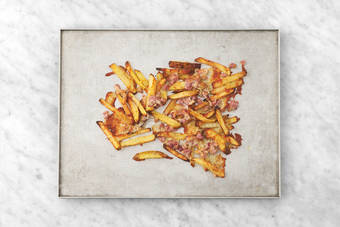 Add the Bacon and Cheese