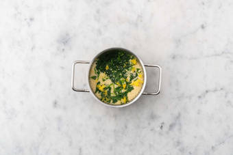 Cook couscous and prep chicken