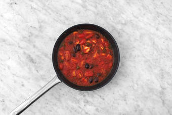 'Calamarata' in cottura