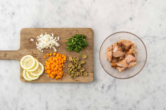 Preparare gli ingredienti