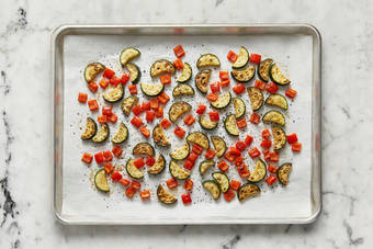 Prep and roast veggies