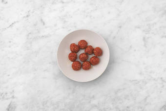 Prep the meatballs
