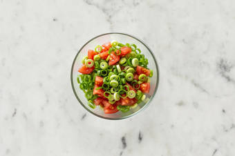 Make Salsa & Mix Rice