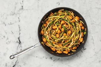 Cook Chicken & Veggies