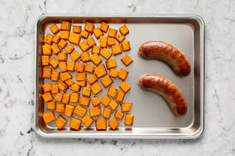 Cook Sausage & Squash