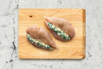 Make Filling & Stuff Chicken