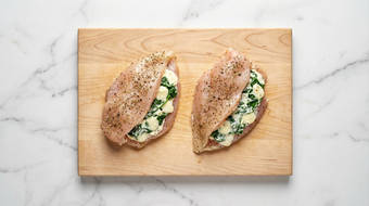 Make Filling & Stuff Chicken