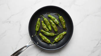 Blister Shishito Peppers