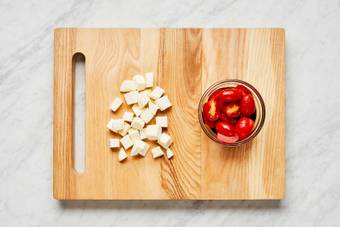 Prep & Marinate Tomatoes