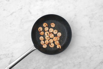 No olvides los langostinos