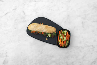 Monta los bocadillos y disfruta