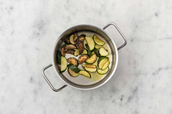 Cook zucchini