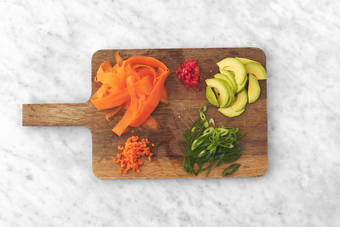 Förbered grönsaker