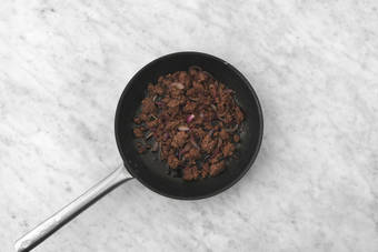 Make the cheeseburger filling